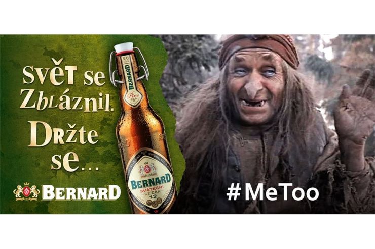 Чешскую пивоварню Bernard обвинили в сексизме