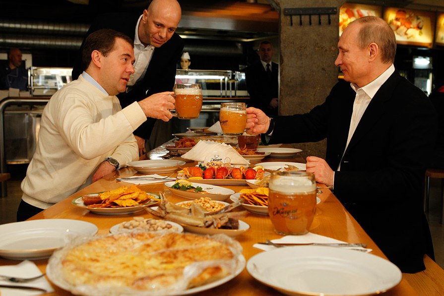 Какое пиво любит Владимир Путин