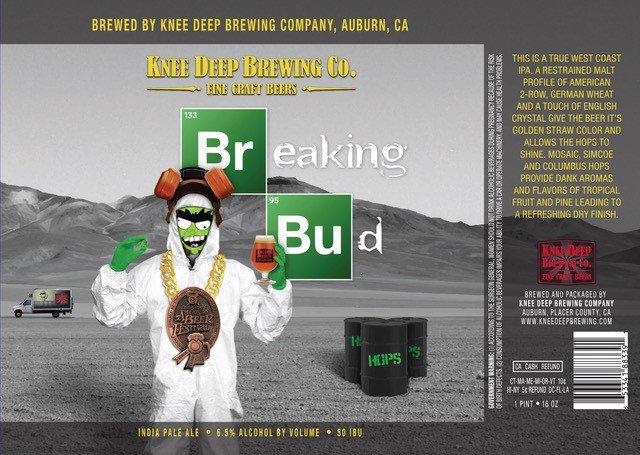 Sony подали в суд на производителей пива Breaking Bud