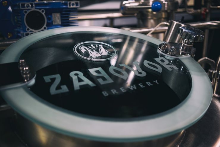 Zagovor Brewery показали оборудование на своем заводе